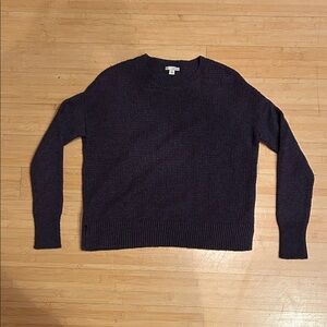 GAP Vintage Women's Dark Purple Sweatshirt